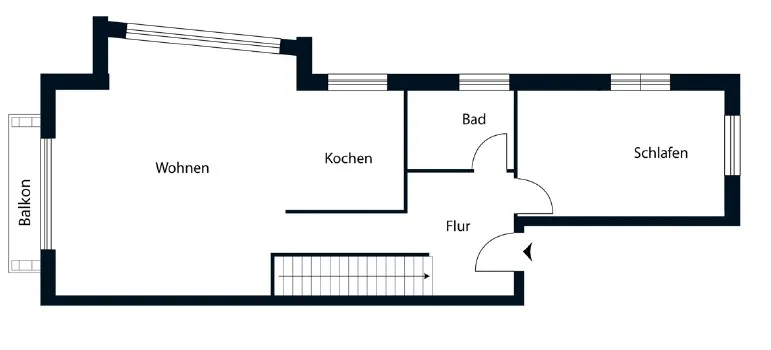 gehobene 4-Zi Maisonette Wohnung mit Garten und EBK — photo 1